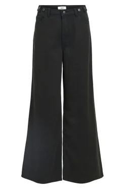 Clearance Object Objmoji Kamata Super Wide Jeans Cc3 4795783 Black Brown Wash