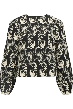 Online Object Objmya Re L/S Top 4815532 Black Sandshell