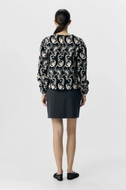 Online Object Objmya Re L/S Top 4815532 Black Sandshell