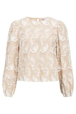 Outlet Object Objmya Re L/S Top 4911948 Humus Cloud Dancer