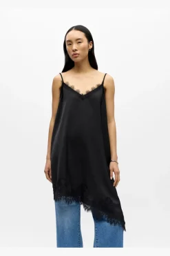 Hot Object Objnaline Reg Slip Lace Dress Vip 26 5094044 Black