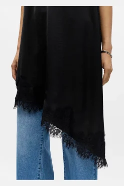 Hot Object Objnaline Reg Slip Lace Dress Vip 26 5094044 Black