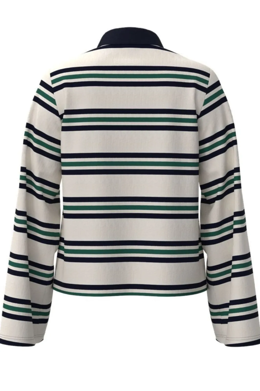 Object Objnana L/S Re Polo Top 4851566 Sky Captain Cd-Green