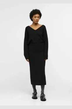 Clearance Object Objreynard Knit Skirt 4486517 Black
