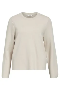 Best Object Objreynard Square Sleeve O-Neck 4586303 Silver Gray