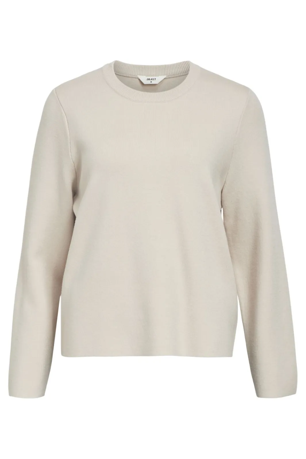 Best Object Objreynard Square Sleeve O-Neck 4586303 Silver Gray