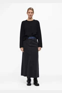 Clearance Object Objreynard Square Sleeve O-Neck 4497029 Black