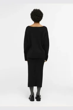 Outlet Object Objreynard V-Neck Pullover 4486516 Black