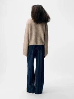 Clearance Object Objsaggia Re L/S Knit Cardigan 4854325 Humus Melange
