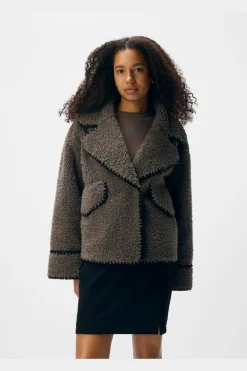 Hot Object Objshiren Jacket 4619797 Morel Black