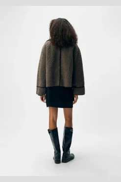 Hot Object Objshiren Jacket 4619797 Morel Black