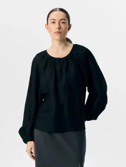 Online Object Objtrue L/S Lo Blouse 4856936 Black