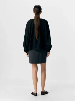 Online Object Objtrue L/S Lo Blouse 4856936 Black