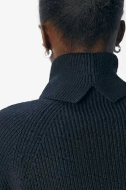 Object Objviola Ls Lo Rollneck Knit 4803559 Black