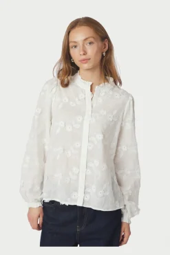Sale Neo Noir Oda Deco Emb Shirt 166733 120