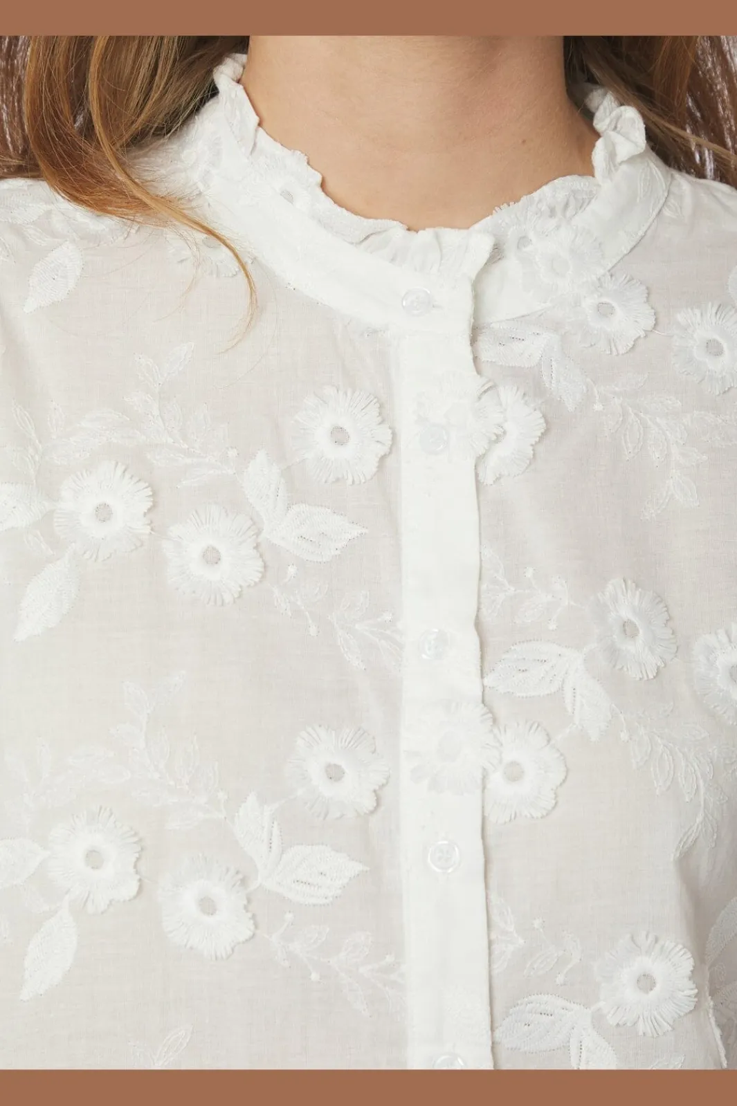 Sale Neo Noir Oda Deco Emb Shirt 166733 120