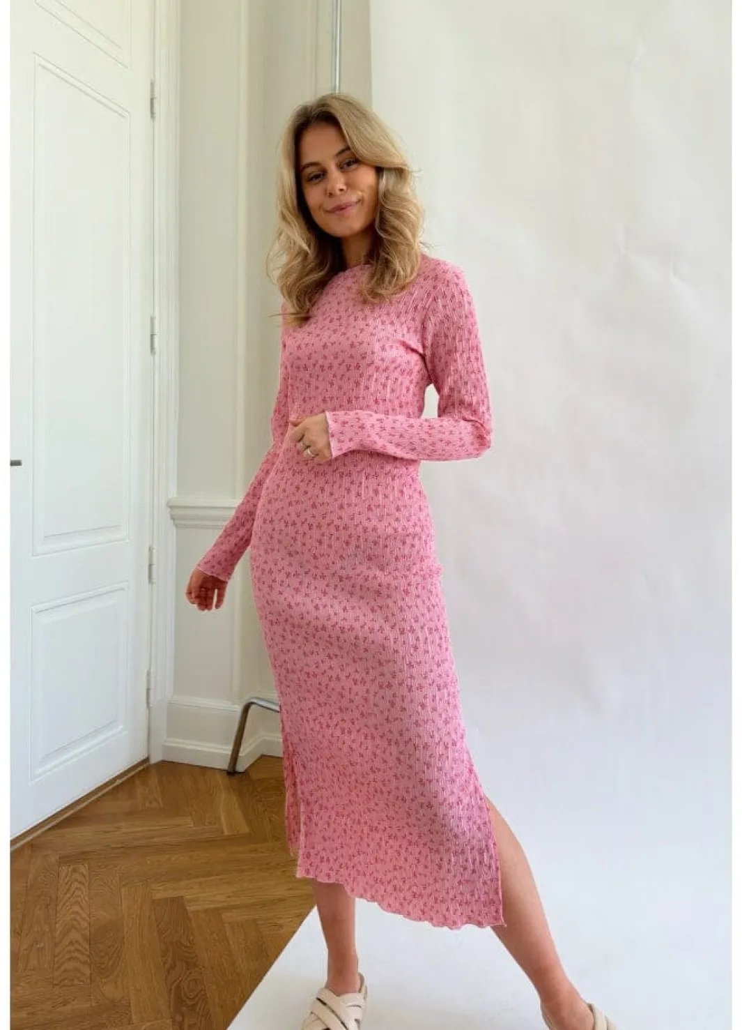 BYIC Odaic Dress ptb Pink Tiny Blossom