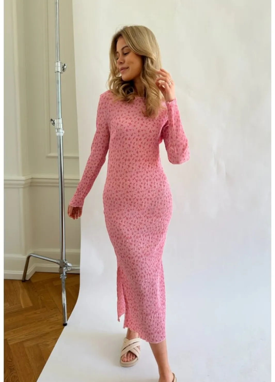 BYIC Odaic Dress ptb Pink Tiny Blossom