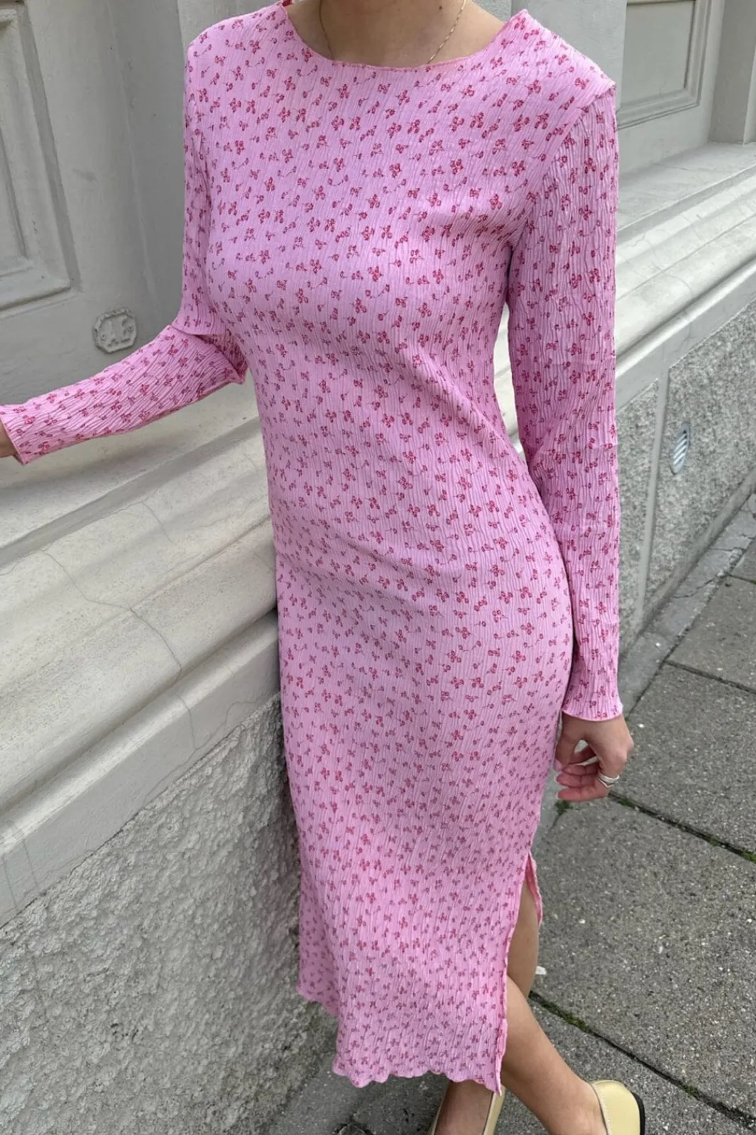 BYIC Odaic Dress ptb Pink Tiny Blossom