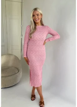 BYIC Odaic Dress ptb Pink Tiny Blossom
