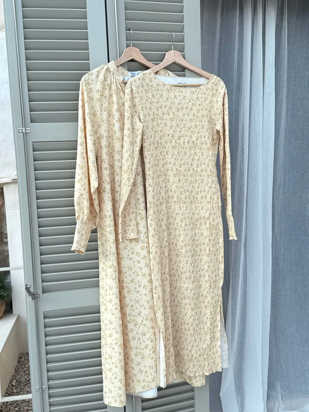 Online BYIC Odaic Dress A1015 Yellow Flower Print