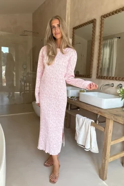 Hot BYIC Odaic Dress A1015 Light Pink Floral