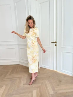 Hot BYIC Odaic Ss Dress A23834 Sunlight Blossom
