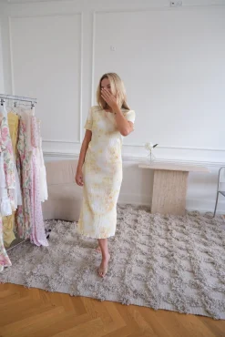 Hot BYIC Odaic Ss Dress A23834 Sunlight Blossom