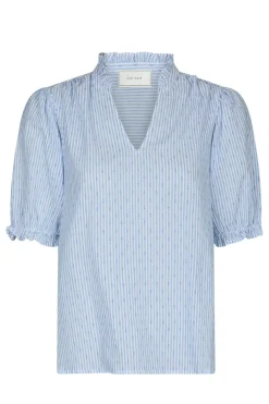 Sale Neo Noir Odesa Dot Stripe Blouse 166039 145