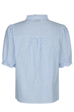 Sale Neo Noir Odesa Dot Stripe Blouse 166039 145