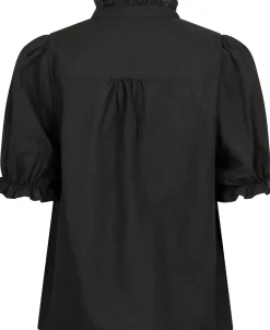 Best Neo Noir Odesa Linen Blouse Black