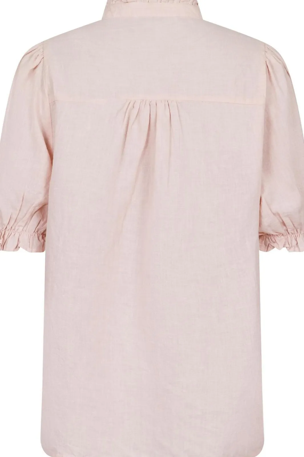 Discount Neo Noir Odesa Linen Blouse Rose Smoke