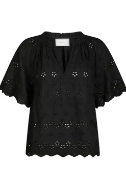 Clearance Neo Noir Odet Embroidery Blouse 165172 100