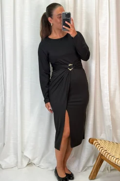 Discount A-bee Odette Dress Black