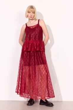 Discount Hunkøn Ofelia Skirt 25926 Zinfandel