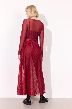 Discount Hunkøn Ofelia Skirt 25926 Zinfandel