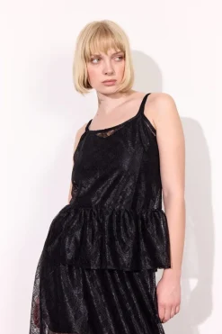 New Hunkøn Ofelia Top 25925 Black
