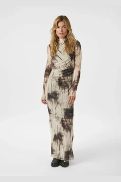 Online Neo Noir Onessa Faded Mesh Dress 166016 306
