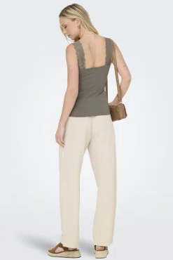 Discount Only Onl30 Free Life S/L Singlet Top 4941141 Walnut