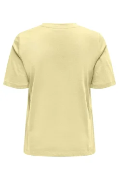 Online Only Onl S/S Tee 4963247 Pastel Yellow