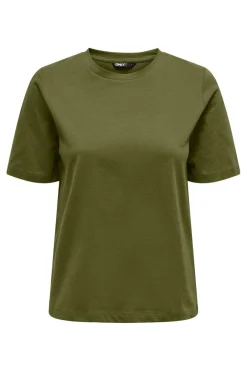 Online Only Onl S/S Tee 4963250 Peat Moss