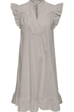 Discount Only Onladda S/L V-Neck Dress 4957288 Chateau Gray