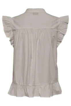 Outlet Only Onladda S/L V-Neck Top 4957296 Chateau Gray