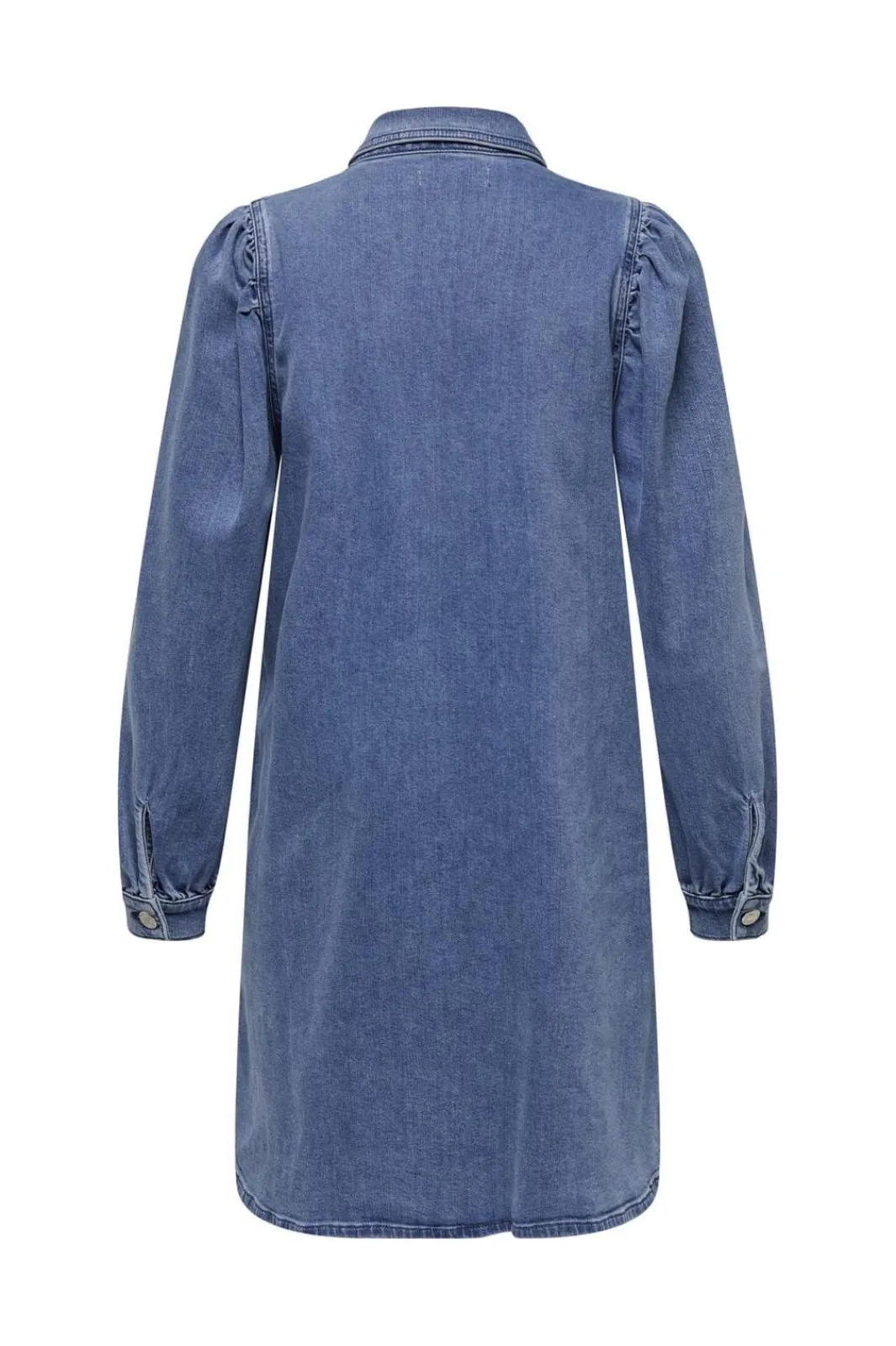 New Only Onlalma L/S Dress Cro 4724084 Medium Blue Denim