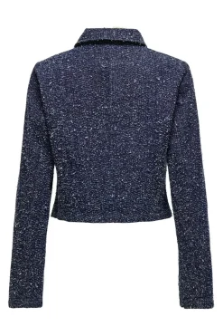 Discount Only Onlaman L/S Jacket Qyt 4860919 Dark Blue Denim