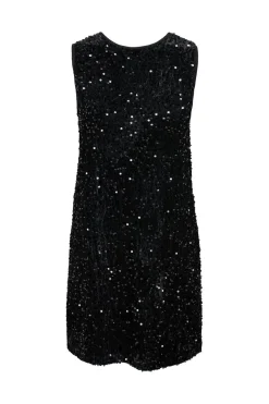 Hot Only Onlanika Sl Sequins Bow Dress 4930226 Black Black Sequins
