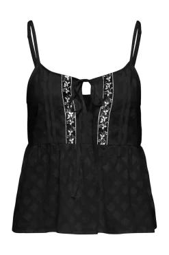 Discount Only Onlarabella S/L Tie Top Ox 4926023 Black