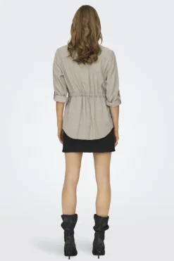 Clearance Only Onlaris Life 4/5 Fem Cargo Jacket Cc 4383044 Pure Cashmere