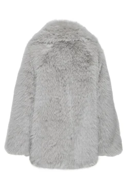 Online Only Onlashia Life Faux Deco Fur Coat 4851967 Drizzle