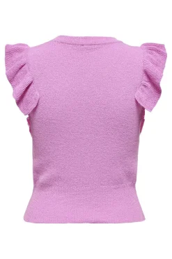 Sale Only Onlashley Sl O-Neck Knt 4679165 Fuchsia Pink